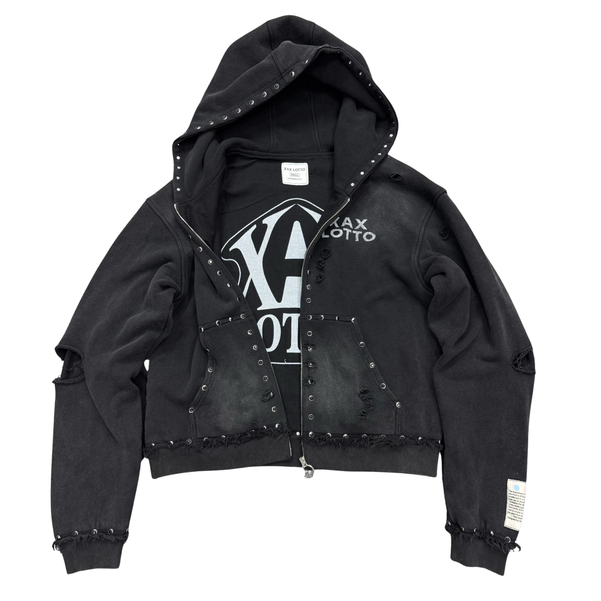 Xax Lotto Rhinestone Hoodie